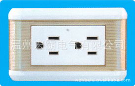 温州宏霸电气墙壁插座产品系列概览